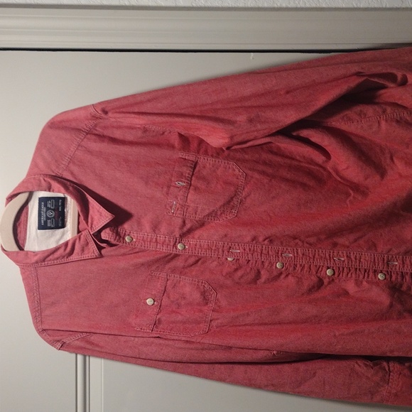 Men's XXL American eagle long sleeve button down shirt - Picture 5 of 7